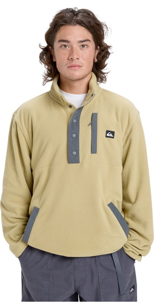 2026 Quiksilver Mens No Destination Hs Micro Fleece EQYPF03072 - Sponge